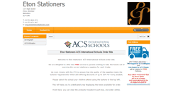 Desktop Screenshot of acs-stationery.com